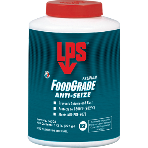 Antigrippant de qualit&eacute; alimentaire, 1/2 lb, Bouteille Sécurité Médic