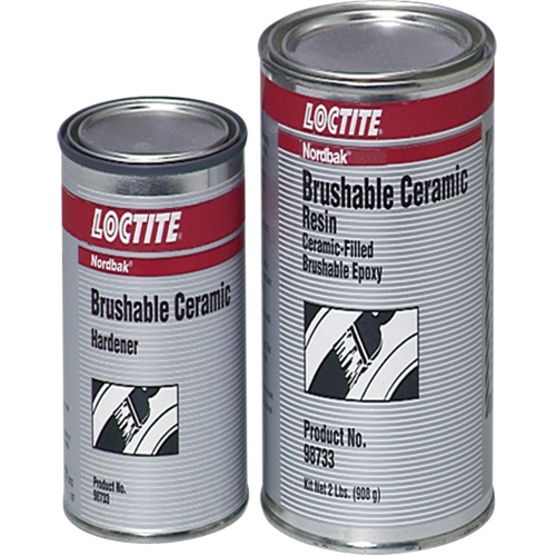 Nordbak Brushable Ceramic, 2 lbs., Kit, Grey Sécurité Médic