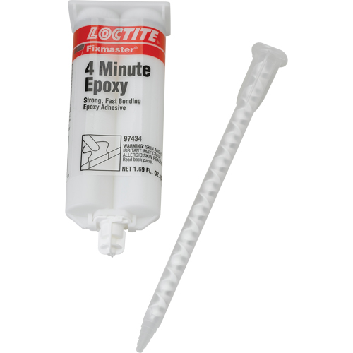 Fixmaster&reg; 4 Minute Adhesive, 50 ml, Dual Cartridge, Two-Part, Amber Sécurité Médic