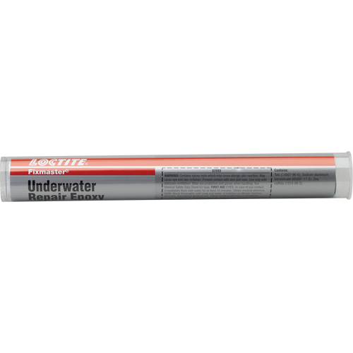 Fixmaster&reg; Underwater Repair Adhesive, 4 oz., Stick, One-Part, Green Sécurité Médic