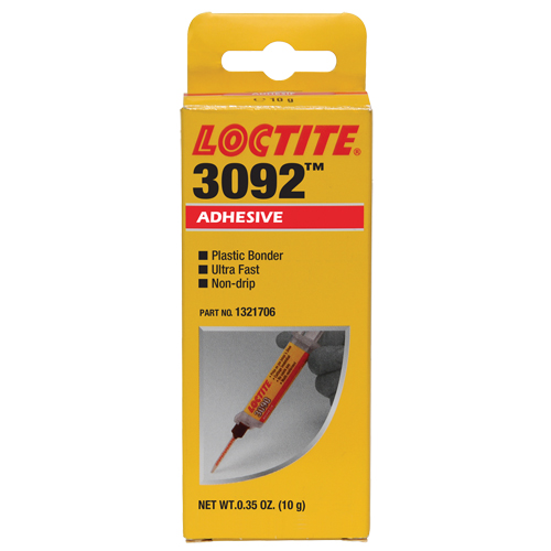 3092 2-Part Adhesive, Clear, Cartridge, 0.35 oz. Sécurité Médic