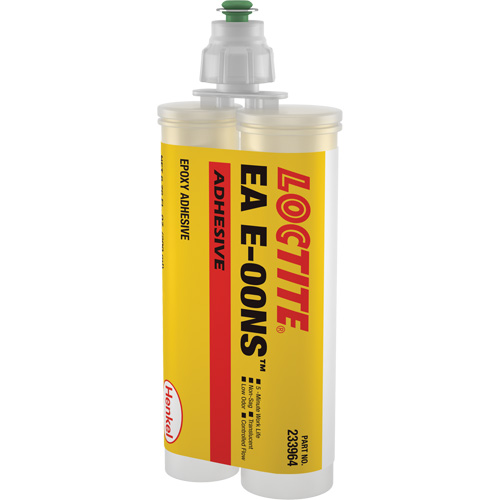E-00NS Hysol&reg; Epoxy Adhesive, 200 ml, Dual Cartridge, Two-Part, Translucent Sécurité Médic