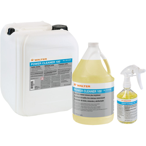 Nettoyant acide extra puissant Power Cleaner 100, 20 L, Seau Sécurité Médic