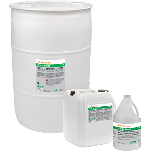 Nettoyant et protecteur de surface en acier inoxydable E-Nox Shine, 20 L, Seau Sécurité Médic