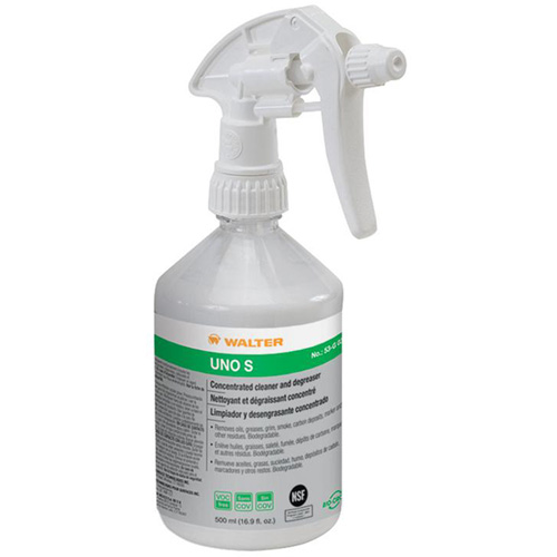 Nettoyant et d&eacute;graissant ultra puissant Uno S, Bouteille &agrave; g&acirc;chette Sécurité Médic