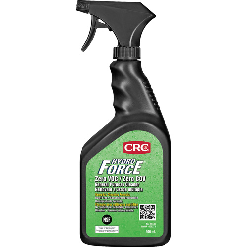 Nettoyants universels sans COV HydroForce, 946 ml, Bouteille &agrave; g&acirc;chette Sécurité Médic