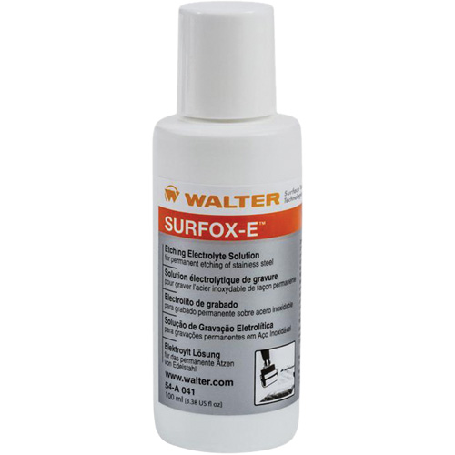 Solution de gravure SURFOX-E Sécurité Médic