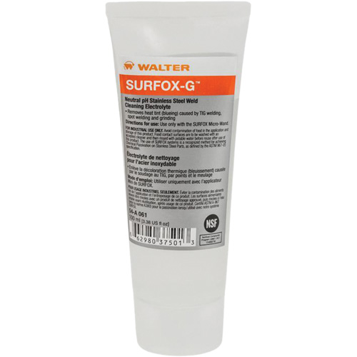 Nettoyant pour soudures SURFOX-G, Bouteille Sécurité Médic