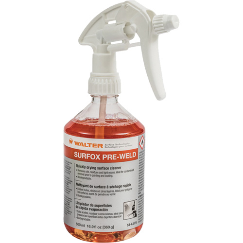 Surfox Pre-Weld, Bouteille &agrave; g&acirc;chette Sécurité Médic
