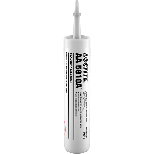 Agent d'&eacute;tanch&eacute;it&eacute; en polyacrylate pour joints de s&eacute;rie 5810A, Cartouche, Noir Sécurité Médic