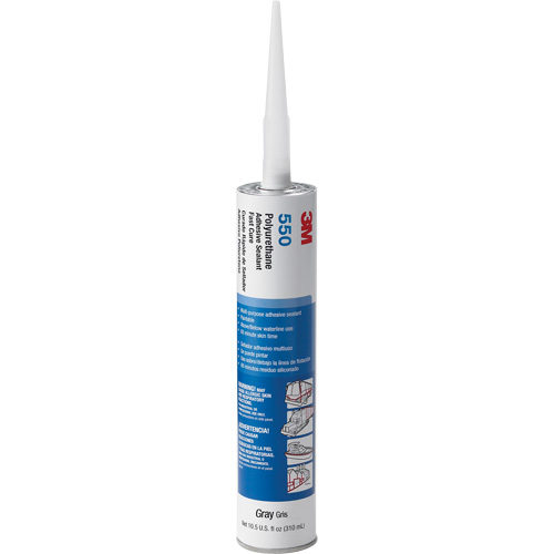 Adh&eacute;sif et produit d'&eacute;tanch&eacute;it&eacute; &agrave; base de polyur&eacute;thane, 310 ml, Gris Sécurité Médic