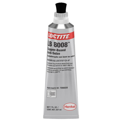 C5-A Copper Based Anti-Seize, 7 oz., Tube, 1800°F (982°C) Max Temp. Sécurité Médic