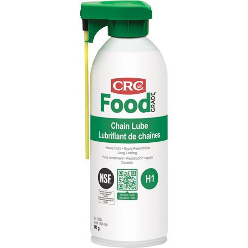 Food Plant Chain Lube, Aerosol Can Sécurité Médic
