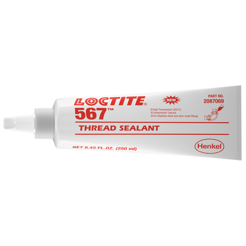 Scellant &agrave; filet haute temp&eacute;rature 567, Tube, 250 ml,  Sécurité Médic