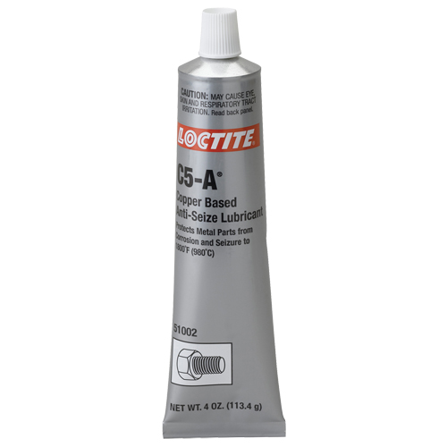 Anti-blocage cuivre Loctite LB 8008, 4 oz, Tube, 1800°F (982°C) Temp&eacute;rature max. Sécurité Médic