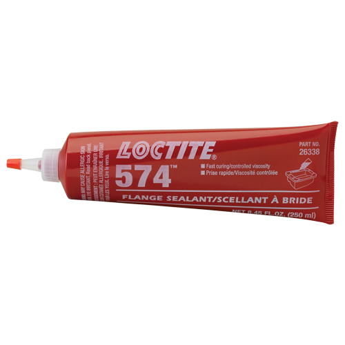 Scellant pour joint &eacute;tanche 574, Tube, Orange Sécurité Médic