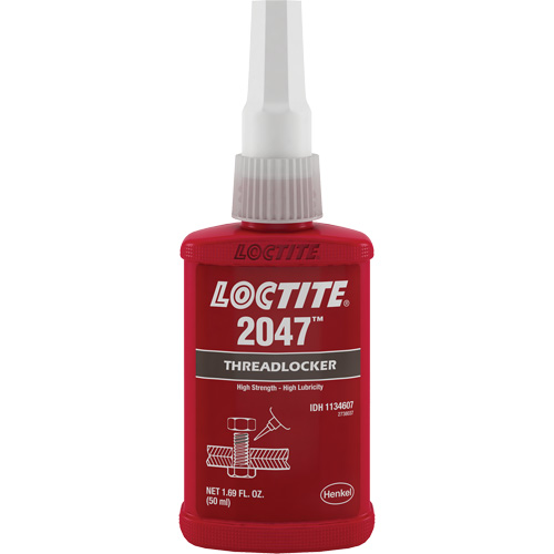 2047 Threadlocker, Black, High, 50 ml, Bottle Sécurité Médic