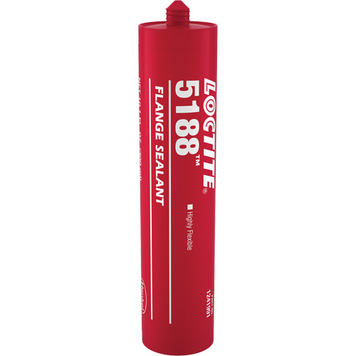 5188 Flange Sealant, Cartridge, Red Sécurité Médic