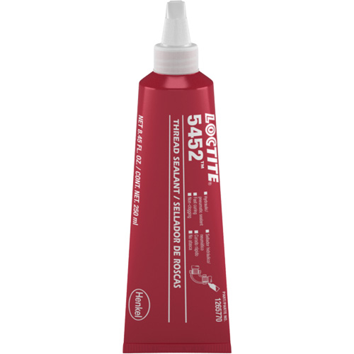 5452 Thread Sealant, Tube, 250 ml, -54° C - 149° C/-65° F - 300° F Sécurité Médic