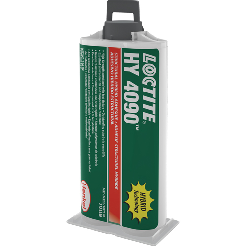 HY 4090 Structural Repair Hybrid Adhesive, Two-Part, Dual Cartridge, 50 g, Off-White Sécurité Médic