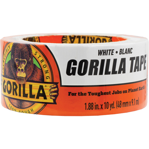Duct Tape, 17 mils, White, 48 mm (2") x 9.14 m (30') Sécurité Médic