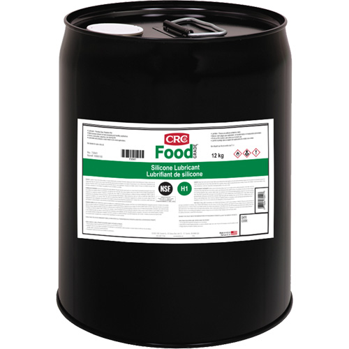 Food Plant Silicone Lubricant, Pail Sécurité Médic