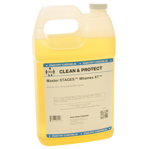 STAGES Whamex XT Machine Tool Sump & System Cleaner, 1 gal., Jug Sécurité Médic