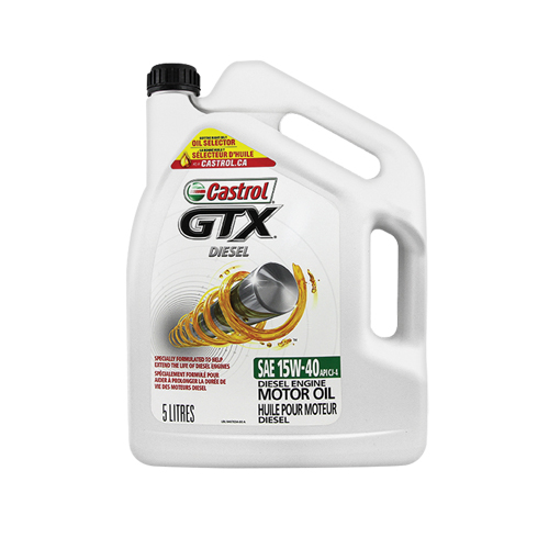 GTX&reg; DIESEL 15W40 Motor Oil, 5 L, Jug Sécurité Médic