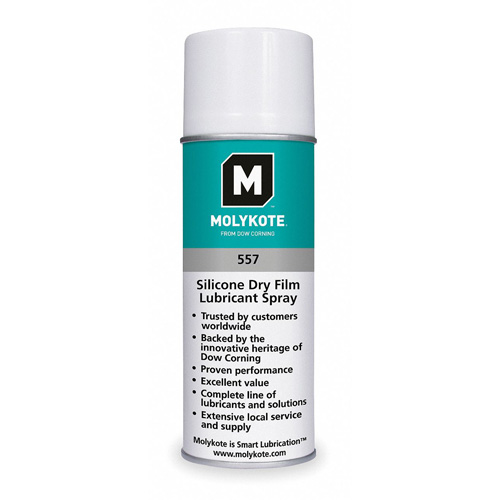 Molykote 557 Silicone Dry Film Lubricant, Aerosol Can Sécurité Médic