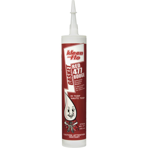 Compos&eacute; &agrave; joints de silicone haute temp&eacute;rature, Cartouche, Rouge Sécurité Médic
