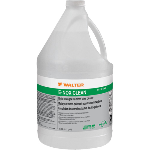 Nettoyant pour acier inoxydable E-Nox Clean, 3,78 L, Cruche Sécurité Médic