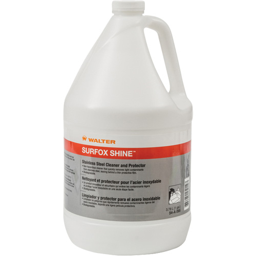Nettoyant/protecteur pour acier inoxydable Surfox Shine, 3,78 L, Gallon Sécurité Médic
