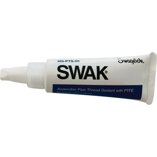 Produit d'&eacute;tanch&eacute;it&eacute; pour filetage ana&eacute;robie, Tube, 1,69 oz liq., -53° C - 176° C/-65° F - 350° F Sécurité Médic