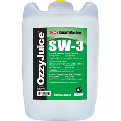 SmartWasher&reg; OzzyJuice&reg; Truck Grade Degreasing Solution, Jug Sécurité Médic