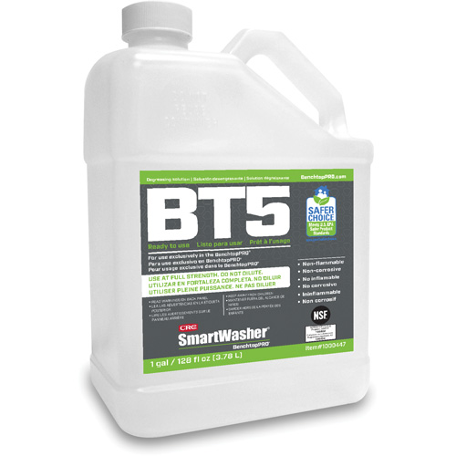 BT5 Ready-To-Use Degreasing Solution, Jug Sécurité Médic