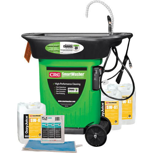 SmartWasher&reg; SW-X123 Mobile Parts Washer Kit Sécurité Médic