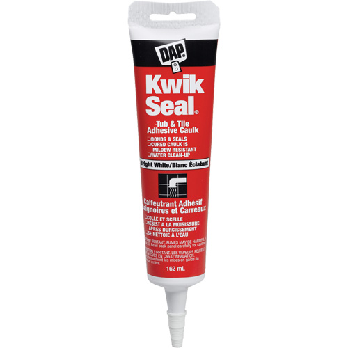 Kwik Seal&reg; Kitchen & Bath Adhesive Caulk Sécurité Médic