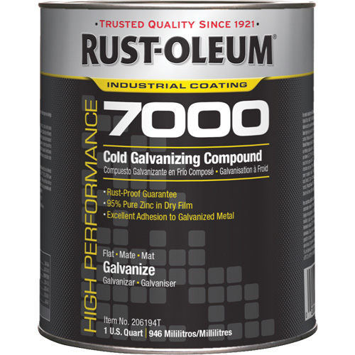 High-Performance 7000 System Cold Galvanizing Compound, Can Sécurité Médic