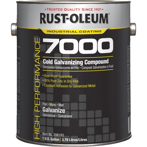 Compos&eacute; de galvanisation &agrave; froid performant du syst&egrave;me 7200, Gallon Sécurité Médic