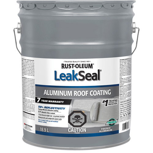 LeakSeal&reg; 7 Year Aluminum Roof Coating Sécurité Médic