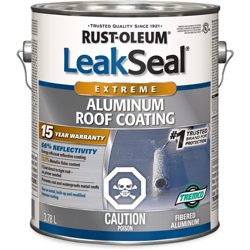 LeakSeal&reg; 15 Year Aluminum Roof Coating Sécurité Médic