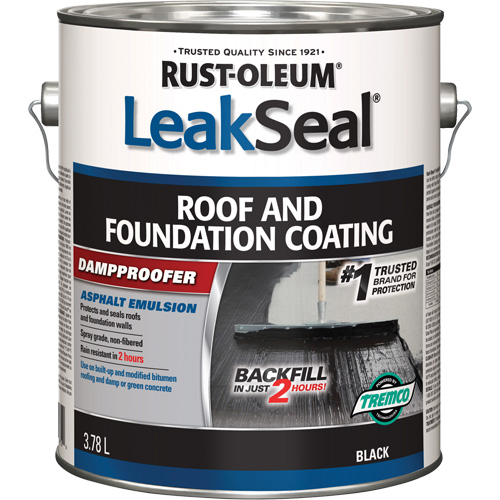 LeakSeal&reg; Roof and Foundation Coating Sécurité Médic