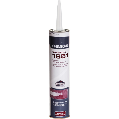 Chembond&reg; Basebond Supreme Wall-Base Adhesive Sécurité Médic