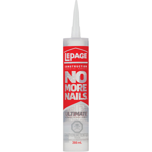 No More Nails&reg; Construction Adhesive Sécurité Médic