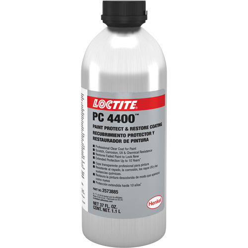 PC 4400 Paint Protect & Restore Coating, 1.1 L, Aerosol Can, Clear Sécurité Médic