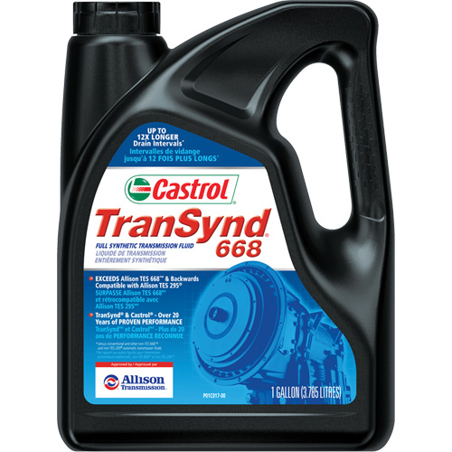 Liquide de transmission automatique enti&egrave;rement synth&eacute;tique TranSynd 668 Sécurité Médic