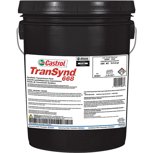 TranSynd 668 Full-Synthetic Automatic Transmission Fluid Sécurité Médic