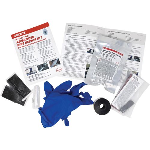 Trousse de r&eacute;paration de tuyaux avanc&eacute;e de 4" Sécurité Médic
