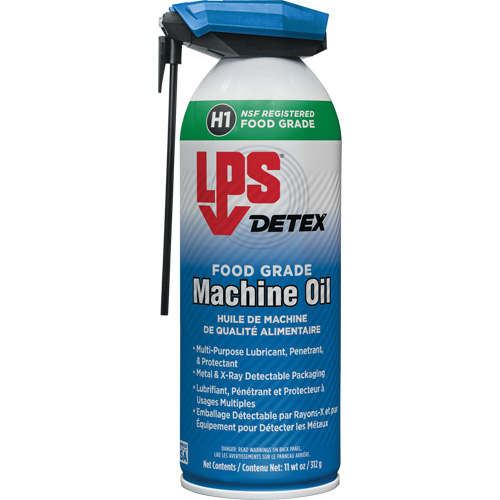 Detex&reg; Food Grade Machine Oil, Aerosol Can Sécurité Médic