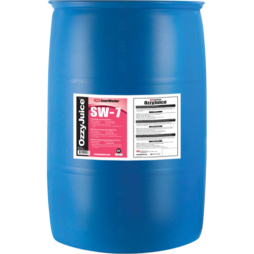 Solution nettoyante pour pi&egrave;ces/freins SmartWasher OzzyJuice SW-7, Baril Sécurité Médic
